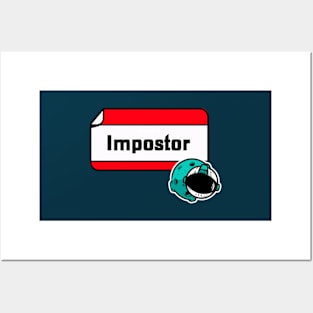 Among Us Impostor Sticker Posters and Art